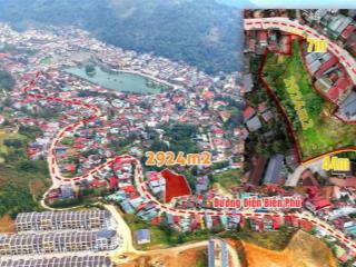 Sapa gần 3.000m2  vị trí vàng 2 mặt tiền  trung tâm sapa. giá bán 70 tỷ