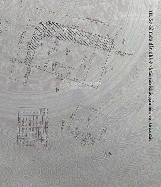 Bán gấp nhà 2 mặt tiền tân canh và lê văn sỹ 262m2, q.tân bình, giá 71 tỷ
