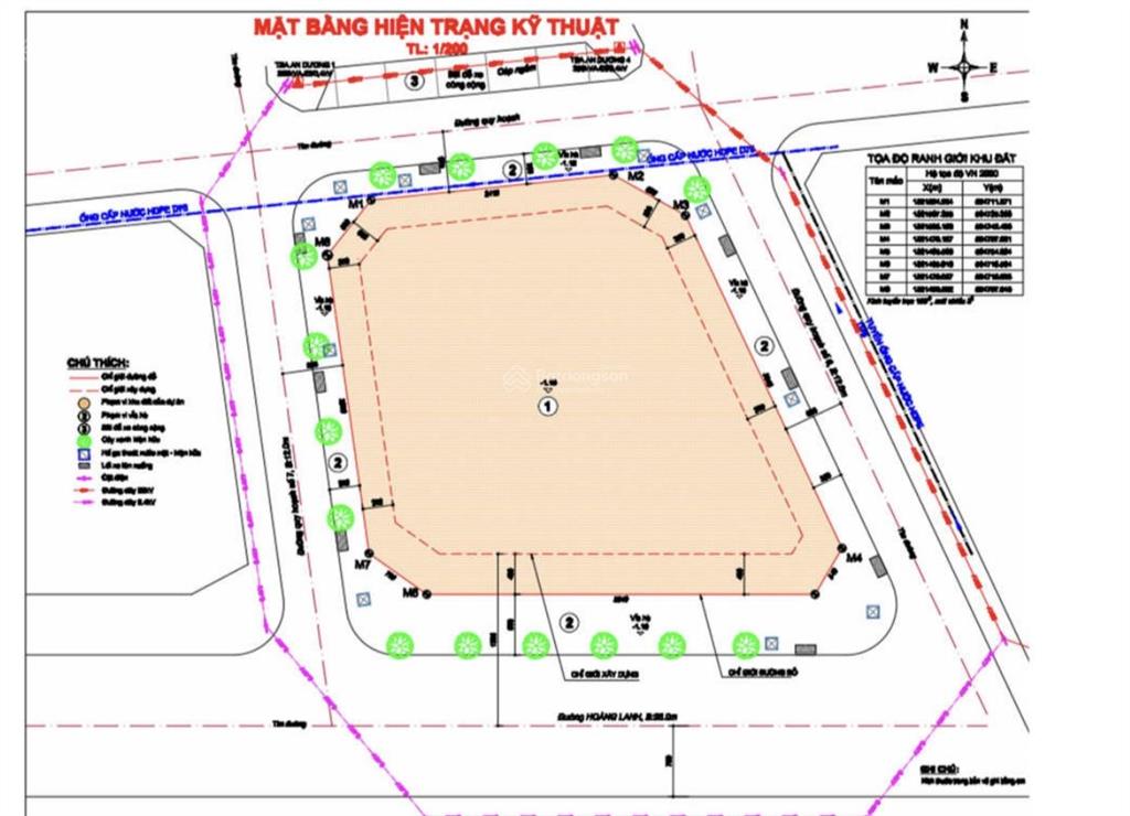 Chuyển nhượng lô góc 4mt trung tâm tp huế dt 1.637m2. giá 50 tỷ