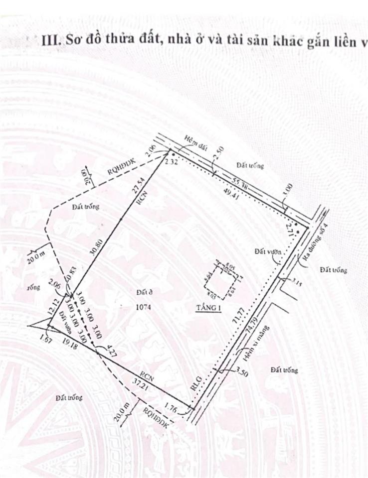 Bán đất trường thạnh, 152 tỷ, 4226m2, pháp lý đầy đủ, giá cực tốt