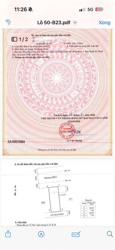 Kẹt tiền chính chủ cần bán gấp  giá thương lượng với anh chị thiện chí