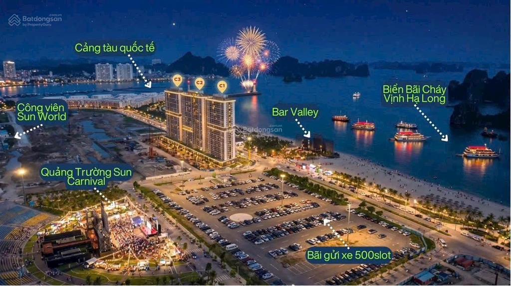 Bán căn view biển 1pn + 1 diện tích lớn, view ngắm pháo hoa, giá siêu tốt để kinh doanh