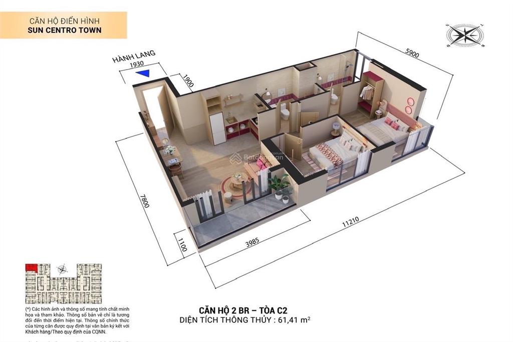 2pn giá rẻ tại bãi cháy sát biển, vị trí vàng đón dòng tiền