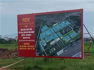 Chỉ hơn 3tỷ bạn được ngay lô đất mặt đường hom ql18 khu cn quế võ 2 mở rộng
