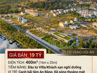 [bán đất] 400m biển an bàng  vị trí vàng hội an