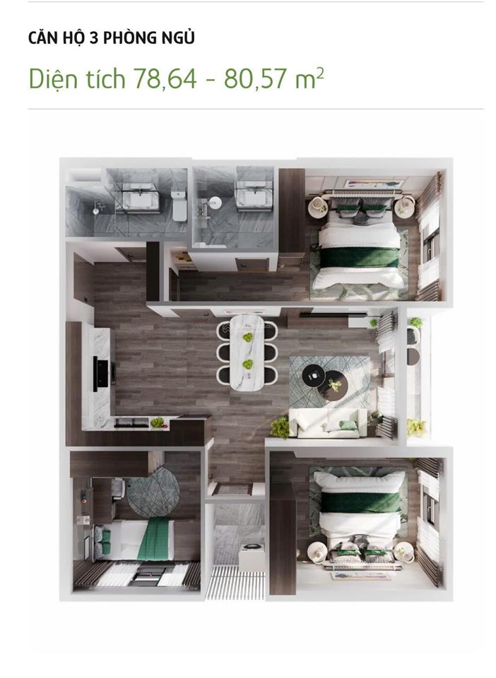 Căn góc 3pn rẻ nhất dự án the parkland  imperia ocean city view công viên 3ha