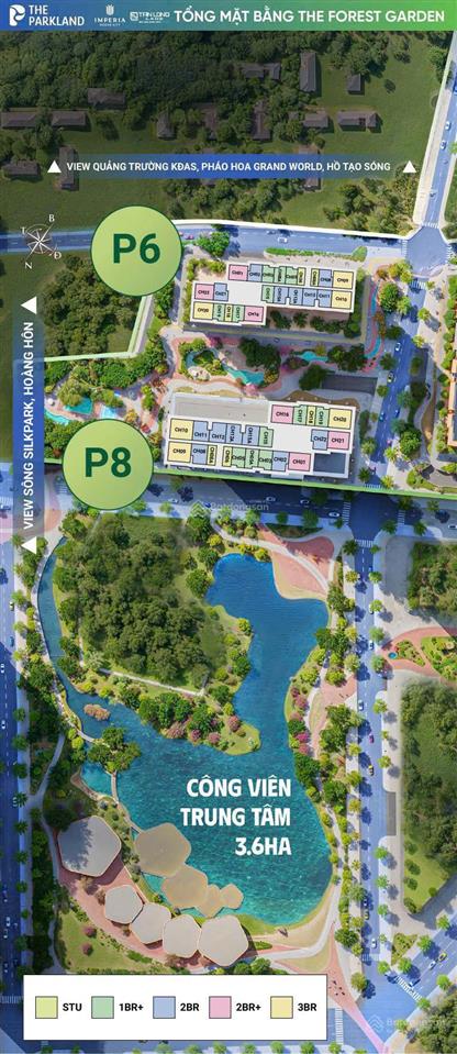 Bán suất ngoại giao căn góc 2pn+1 hướng đông nam view hồ điều hòa 3,6ha tại imperia ocean city