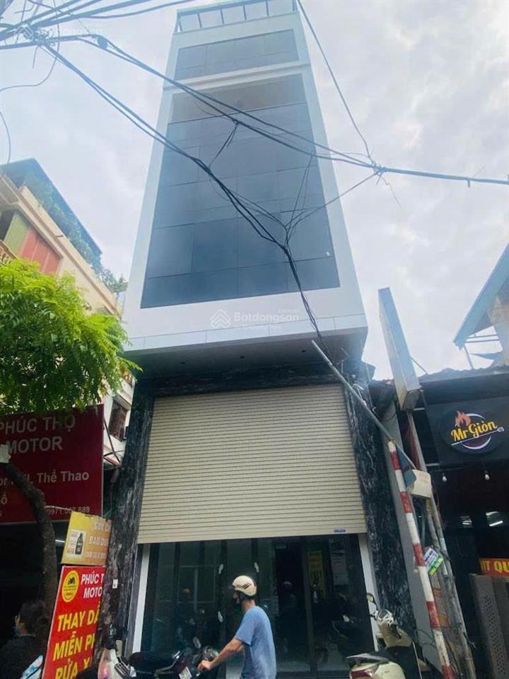 Mặt phố  toàn văn phòng  thang máy  xây mới  full nội thất  thoáng trước sau  phân khúc hiếm