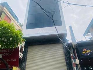 Mặt phố  toàn văn phòng  thang máy  xây mới  full nội thất  thoáng trước sau  phân khúc hiếm