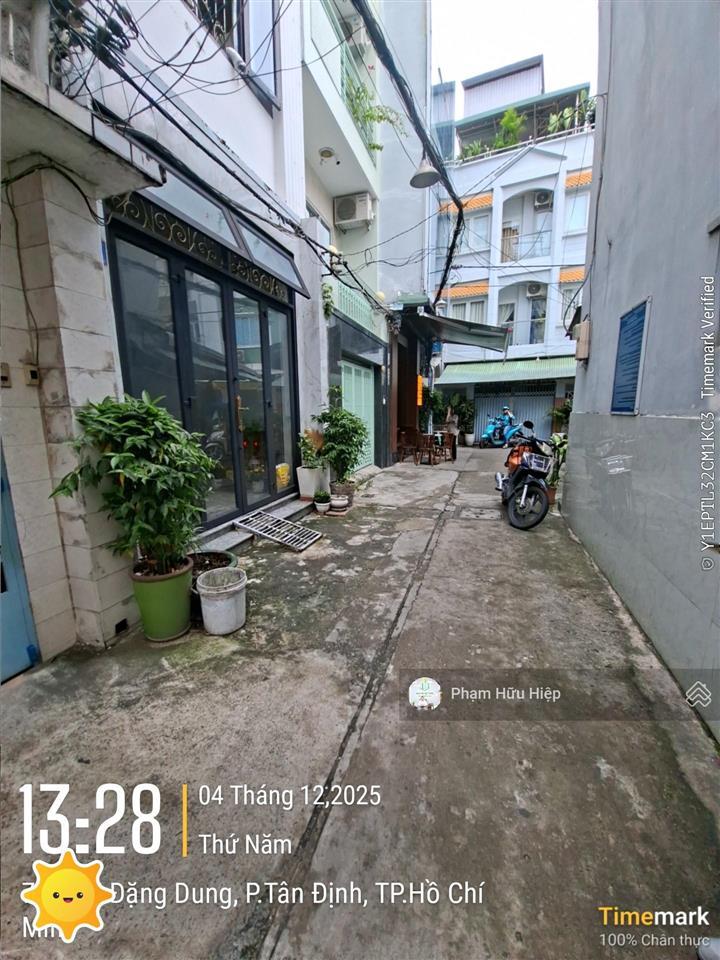 Bán chdv 5 tầng tân định quận 1dt 74.88m², 10 phòng, hẻm xe hơi, dòng tiền 80~100tr/tháng cực hiếm