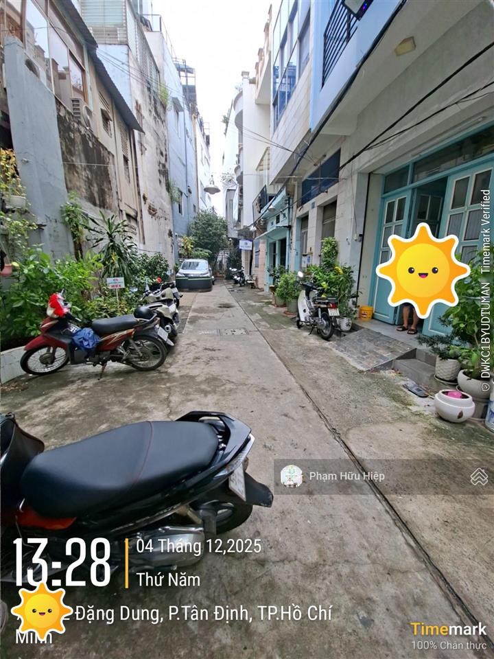 Bán chdv 5 tầng tân định quận 1dt 74.88m², 10 phòng, hẻm xe hơi, dòng tiền 80~100tr/tháng cực hiếm