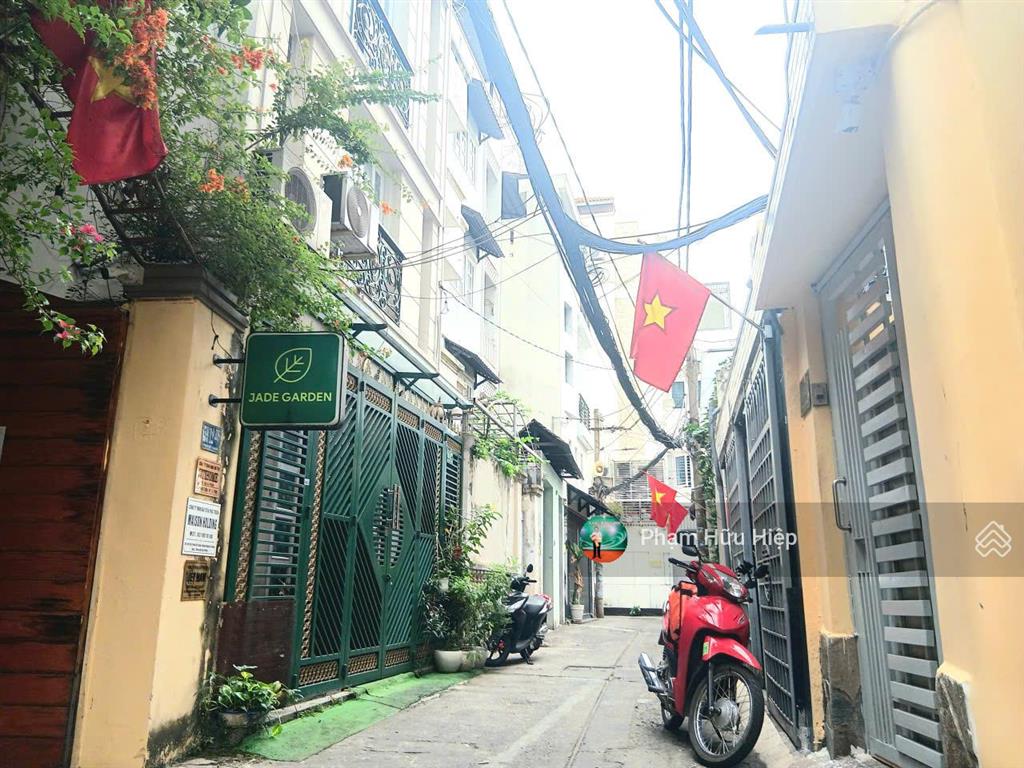 Hiếm! đất trung tâm quận 1, phạm viết chánh  dt 60.1m², gpxd 5 tầng, ô tô vào nhà, 12,8 tỷ