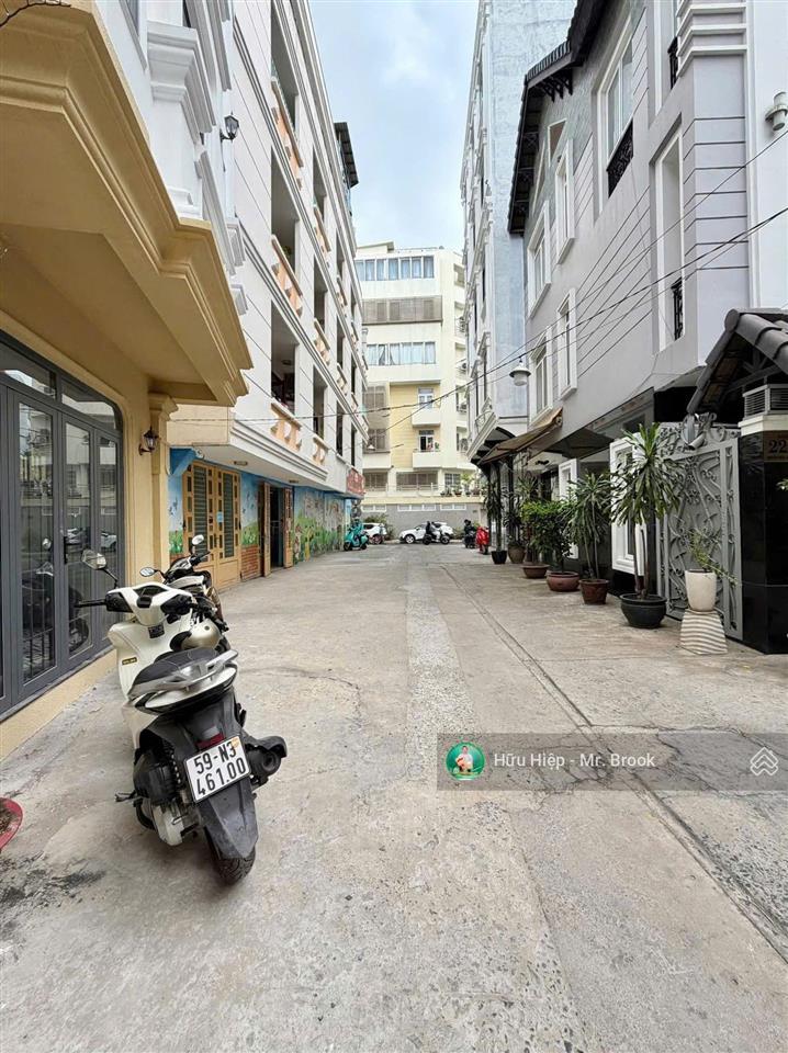 Bán nhà hẻm ô tô đỗ cửa cư xá đô thành, quận 3  ngang 5m, dt 50.8m², 4 tầng btct, giá 10.9 tỷ
