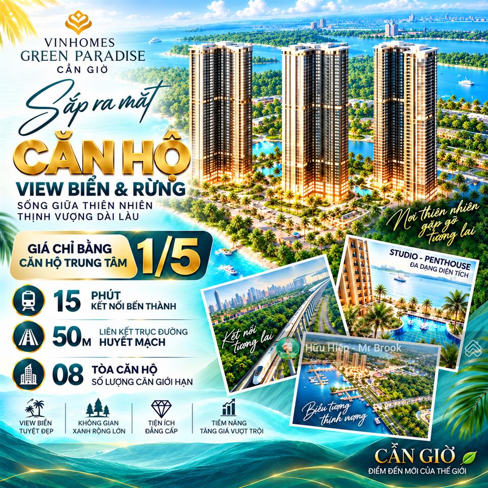 Quỹ căn cao tầng vinhomes cần giờ.