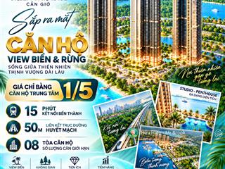 Căn cao tầng vinhomes green paradise cần giờ