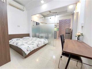 🌿 Studio tầng trệt có sân sau riêng, full nội thất, không gian thoáng