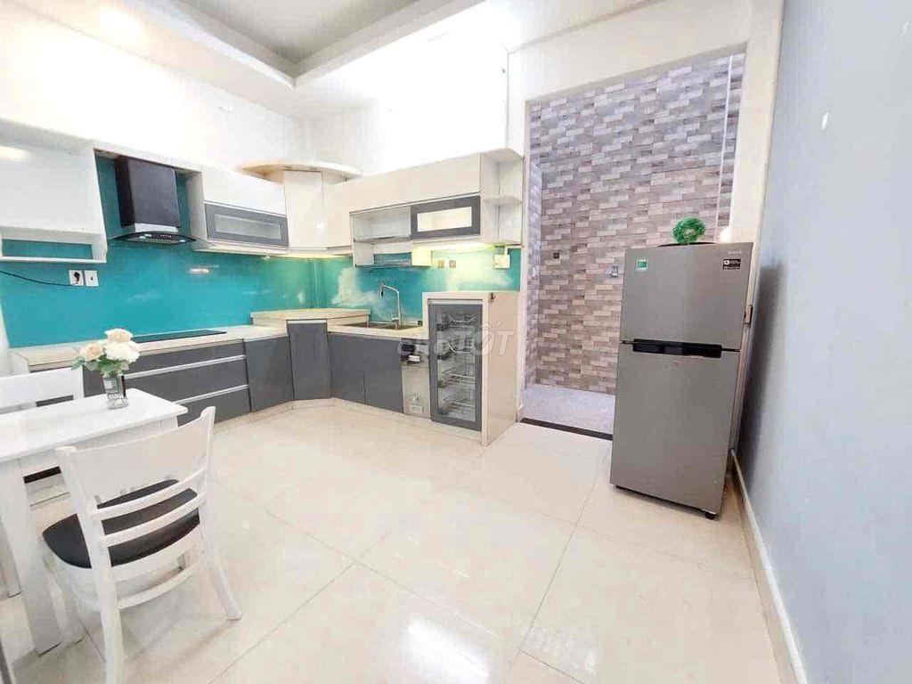 🌿 Studio tầng trệt có sân sau riêng, full nội thất, không gian thoáng