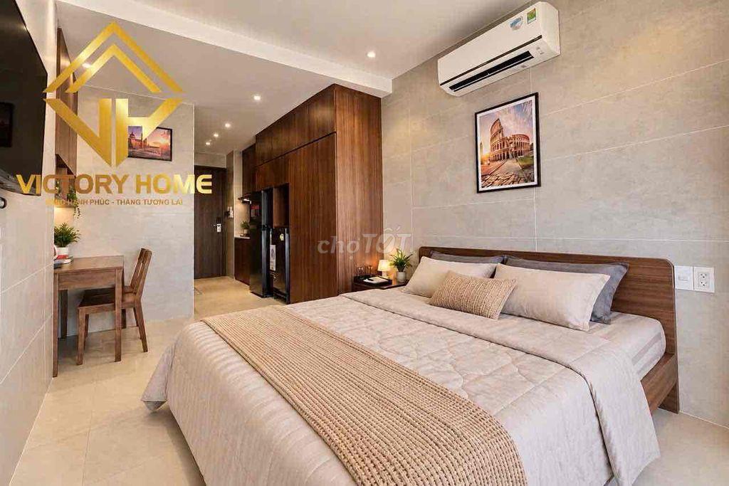 phòng đẹp thống nhất full nội thất studio