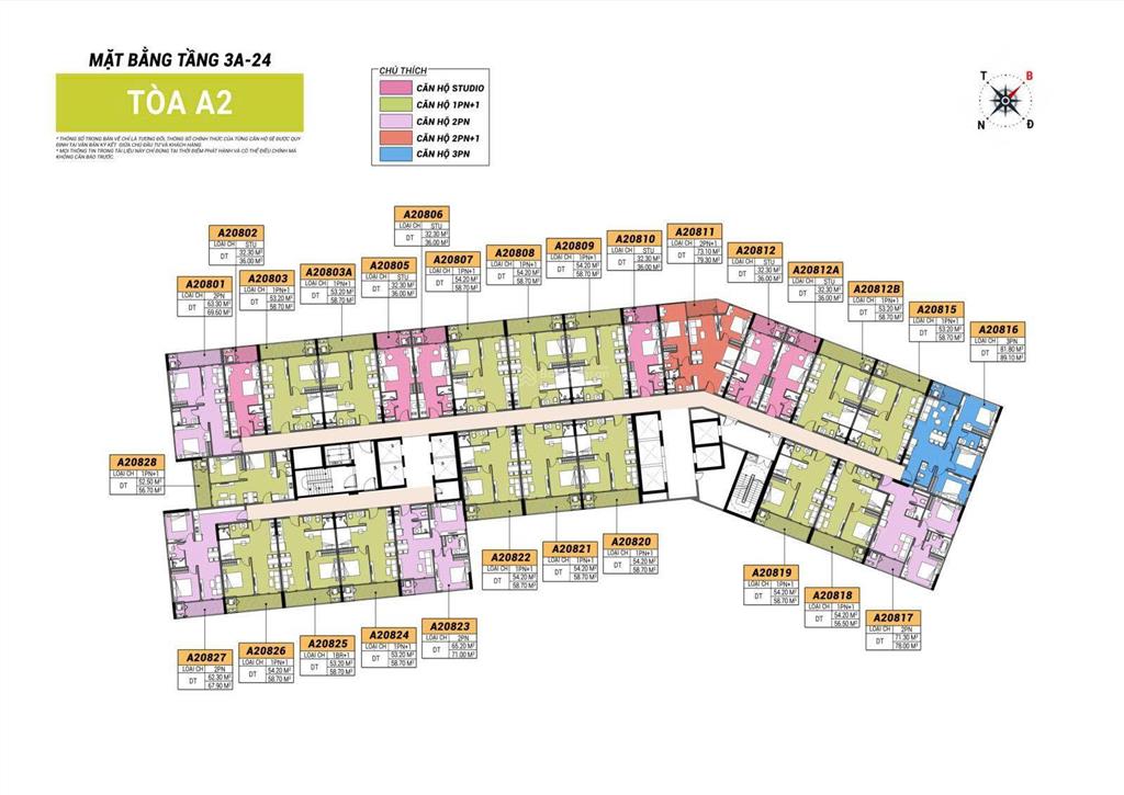 Giá 2br mà rẻ như 1br cơ hội có 1 không 2 tại cora tower