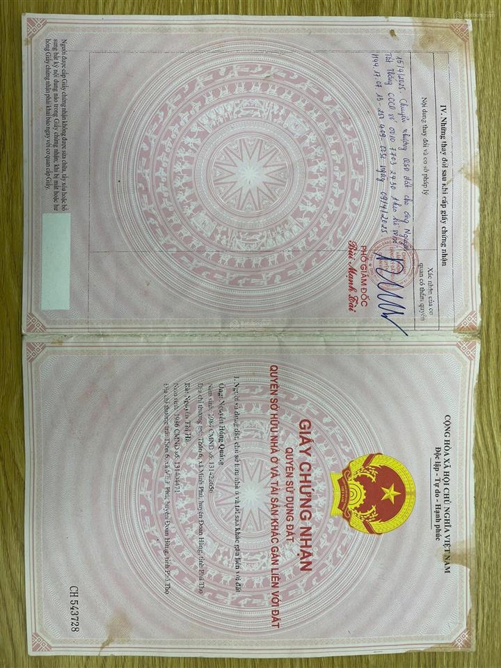 Bán trang trại đẹp, nhiều tiện ích tại quốc lộ 2, đoan hùng, 12 tỷ, 1344m2