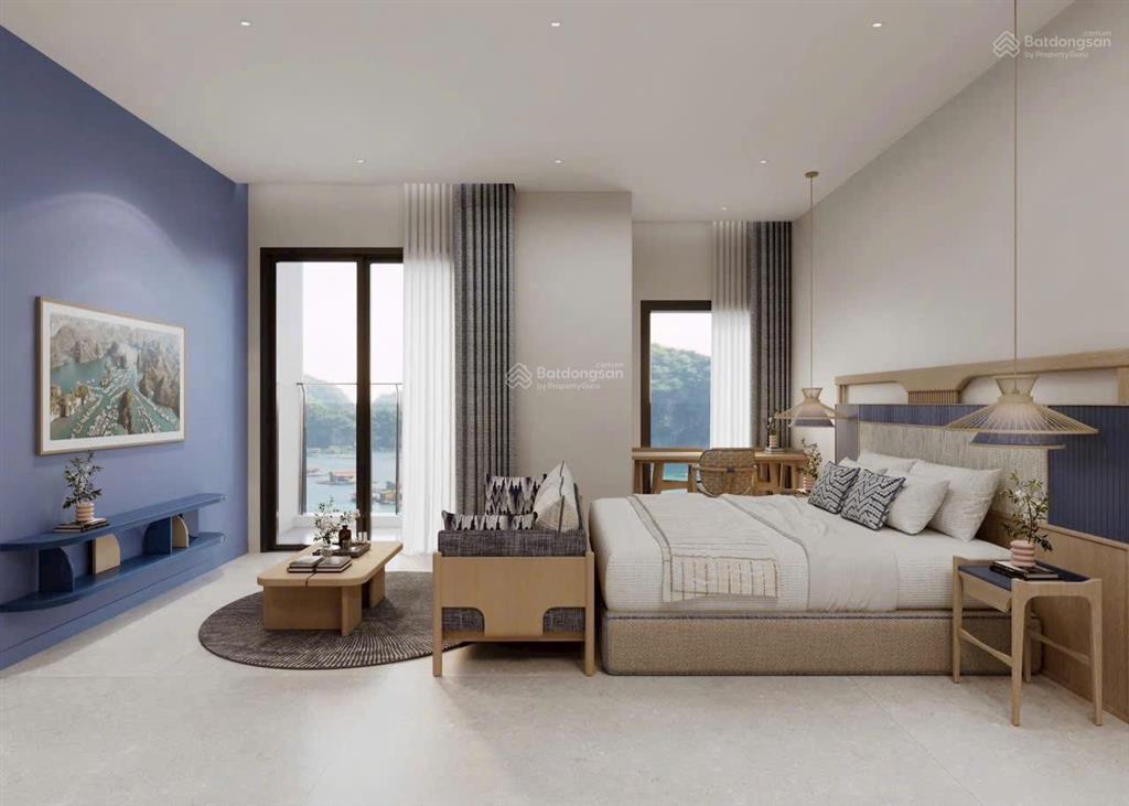Căn hộ trực diện biển bao trọn vịnh hạ long bàn giao full nội thất đầu tư là thắng lớn
