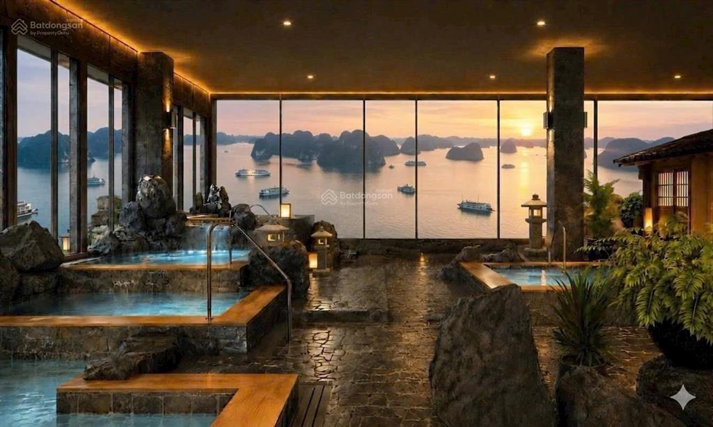 Chỉ từ 1 tỷ 6 căn hộ có khoáng nóng onsen trị liệu  vị trí mặt biển trung tâm khu du lịch bãi cháy