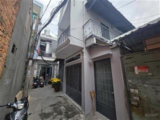 Bán nhanh nhà 2 mặt hẻm 35m2 thạnh mỹ tây, hcm, cách metro văn thánh chỉ 50m, giá cực tốt