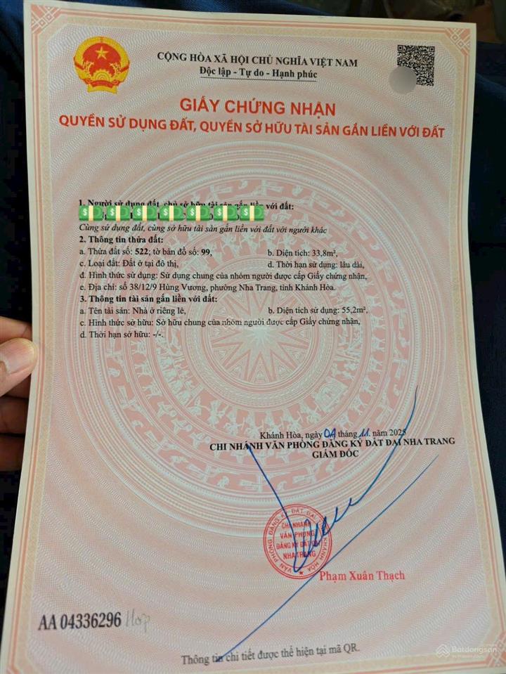 Bán nhà hai tầng hẻm hùng vương, khu phố tây. cách biển 4 phút đi bộ. vị trí cực kỳ tiềm năng