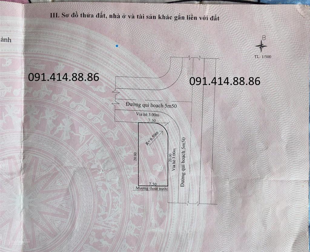 Bán đất 2 mặt tiền an thượng, ngũ hành sơn, đà nẵng