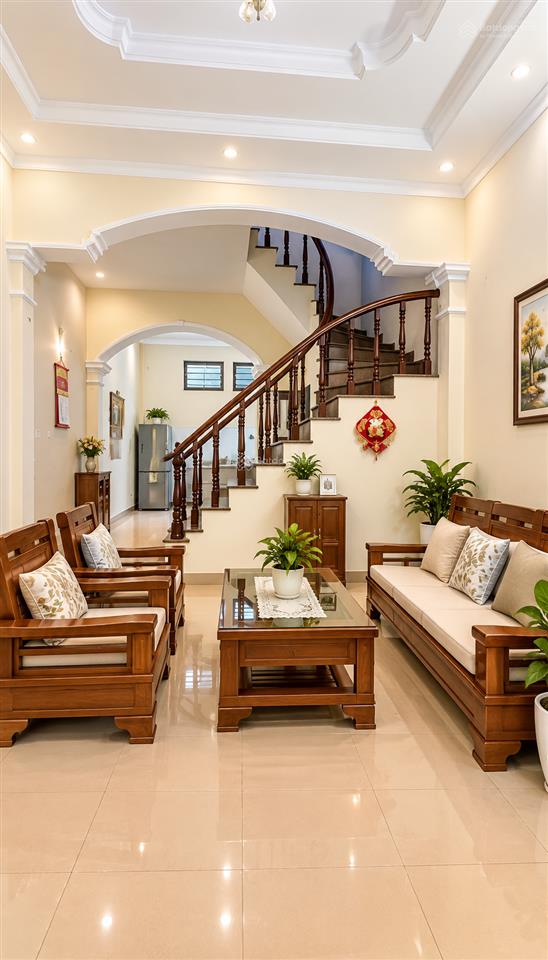 Nhà phố quan hoa  cầu giấy
 mặt ngõ  thông các ngả  dt 35x5t, mt 4m