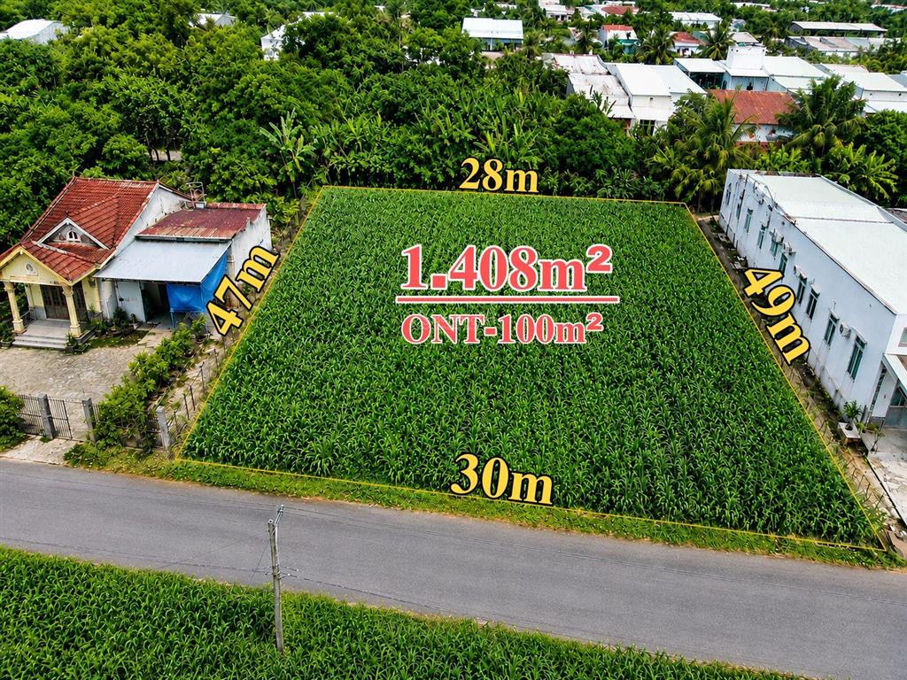 Bán 1.408m2 đất suối nghệ  sát trung tâm thương mại kcn châu đức, giá 7,5 tỷ