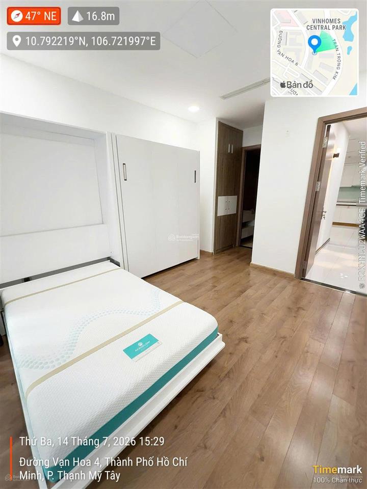 Giảm sâu 1 tỷ bán căn hộ 2pn  tòa c3 vinhomes central park  view thoáng đẹp  giá 10 tỷ