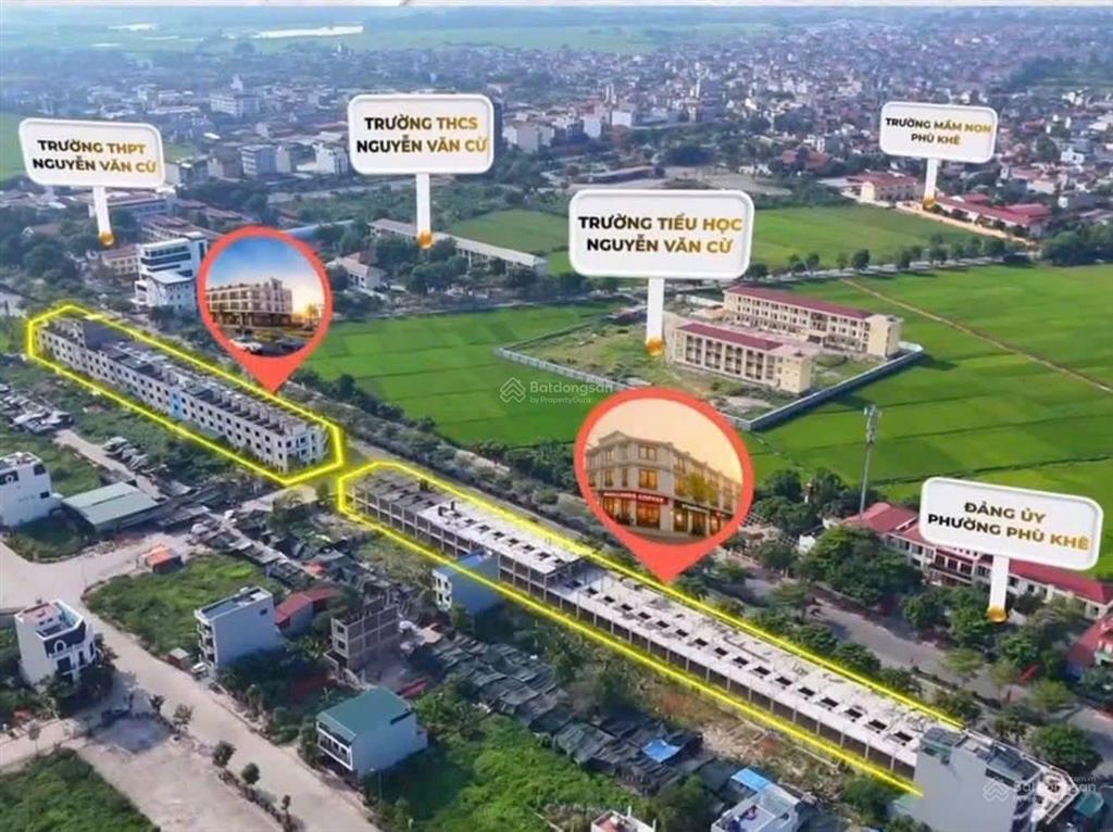 Kdt đại an phù khê, từ sơn  view công viên  80m²  chỉ 4,6 tỷ.