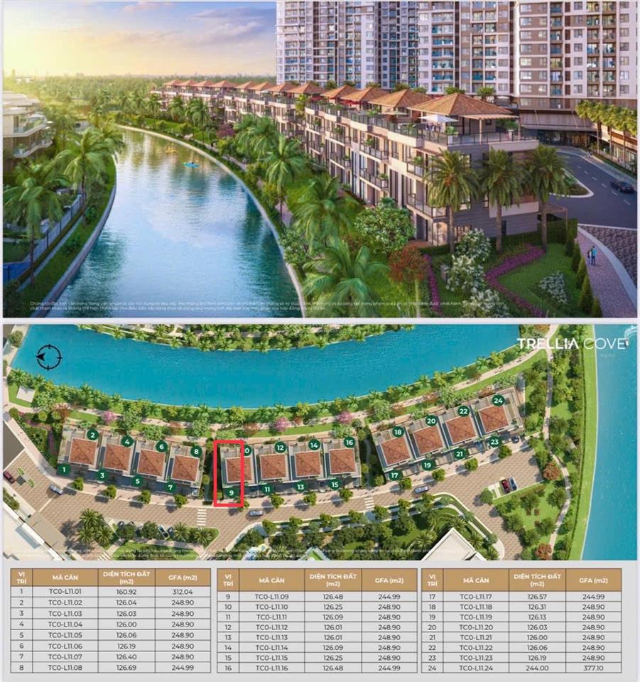 Nâng tầm đẳng cấp nhà phố view kênh trellia  mizuki park (căn góc siêu đẹp) 20 tỷ