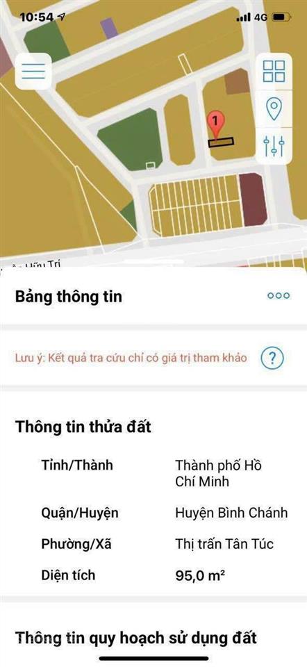 Cần bán gấp lô đất đẹp 95m2, bình chánh