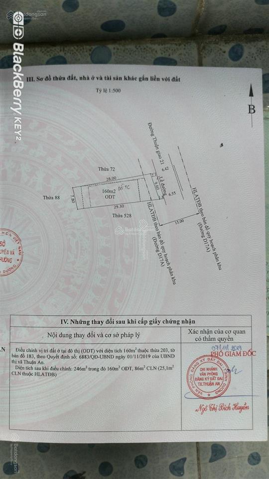Bán nhà đất mặt tiền thuận giao 21, tp. hồ chí minh, ngang 9.6m gần 22/12