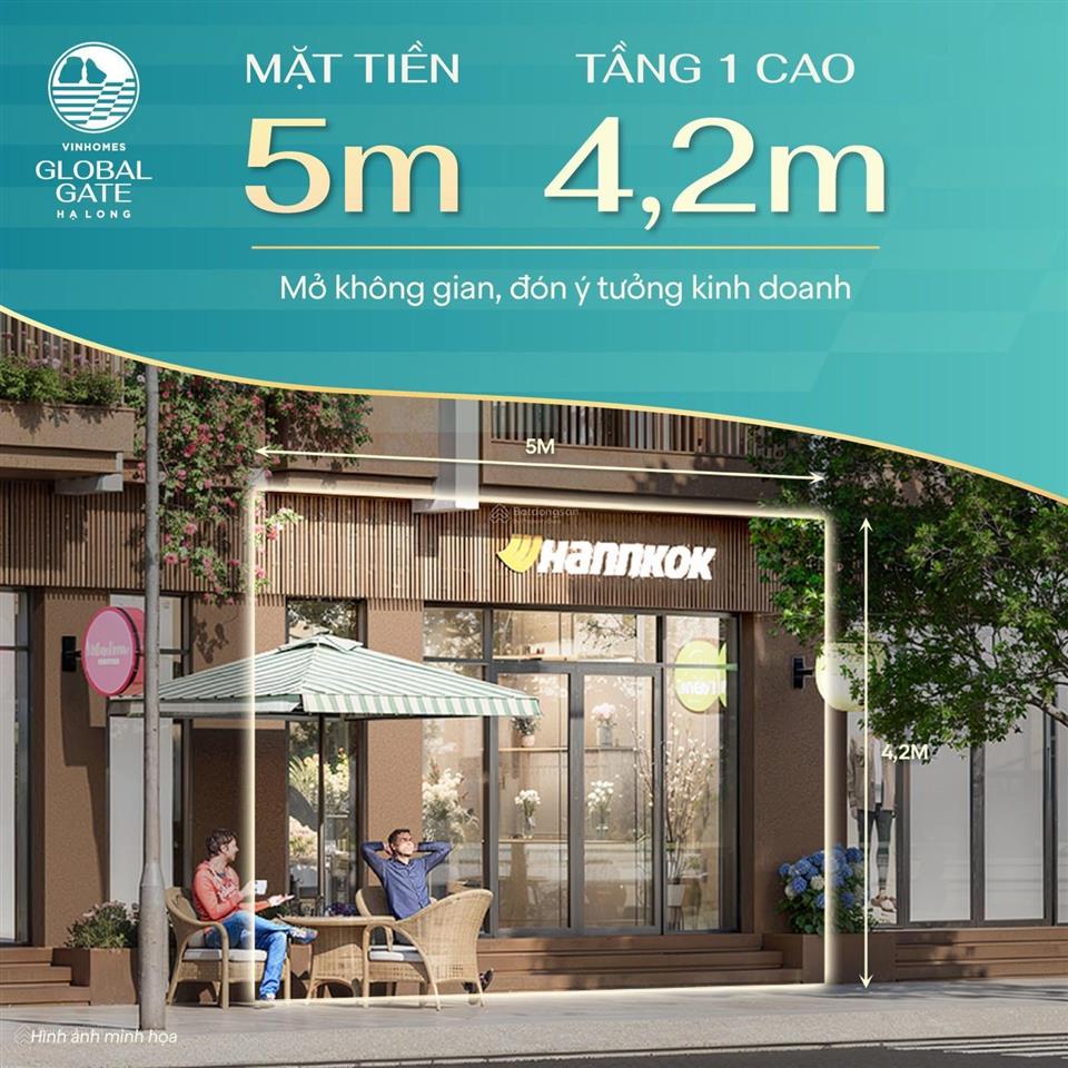 Vốn tự có chỉ từ 1,4 tỷ có ngay biệt thự liền kề 60m2 vinhomes hạ long