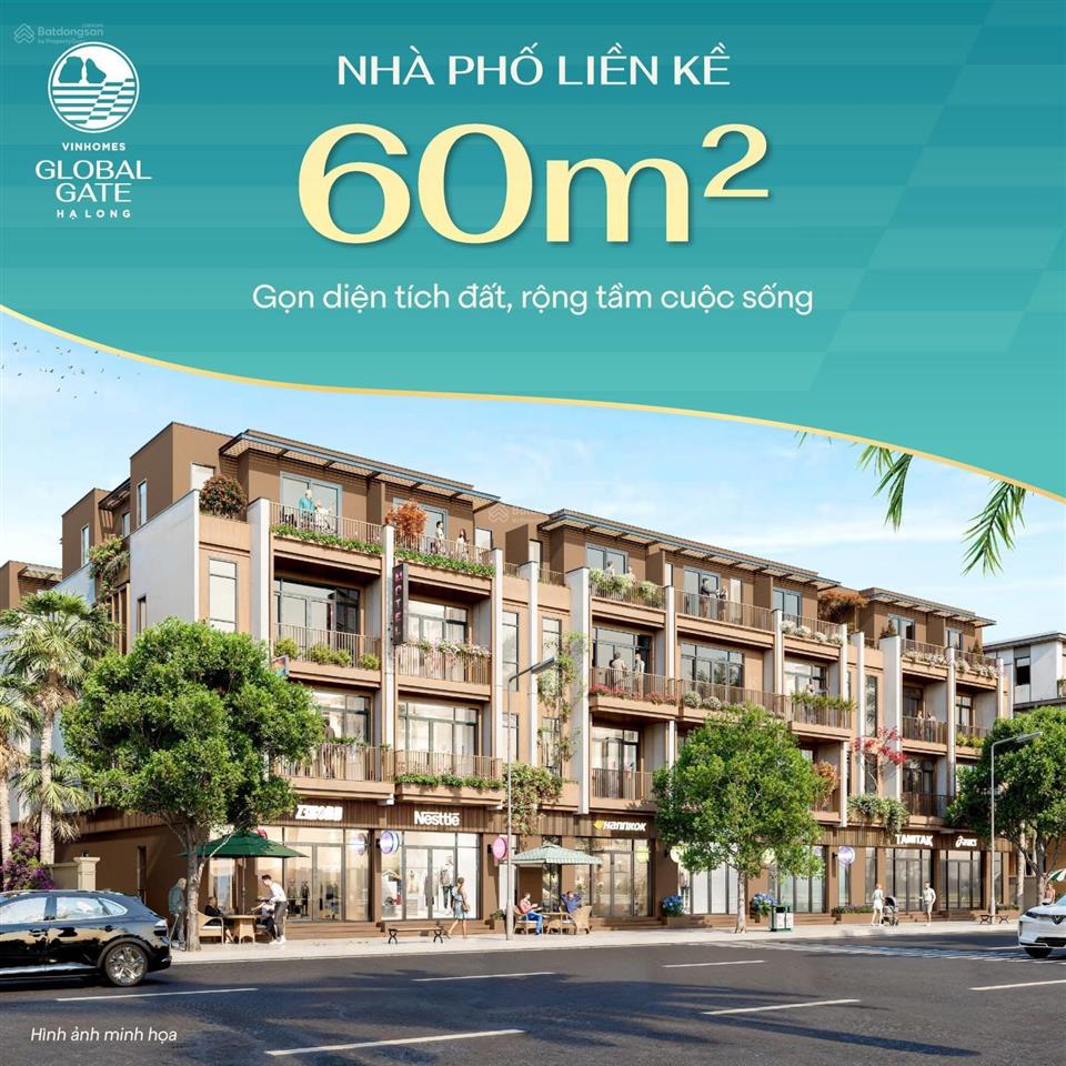 Vốn tự có chỉ từ 1,4 tỷ có ngay biệt thự liền kề 60m2 vinhomes hạ long