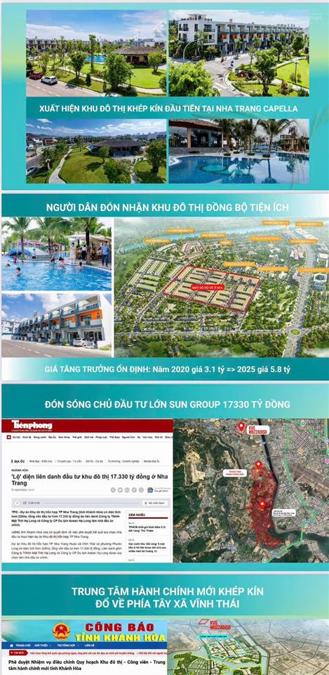 Bán shophouse nhà phố thương mại tại gói 6 kđt mỹ gia nha trang