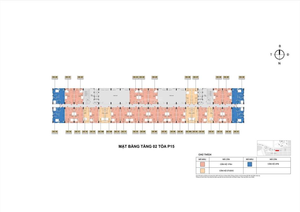 Không thể rẻ hơn duy nhất 3 căn studio 1,21  1,24  1,27 tỷ khoảng tầng 58, ban công hướng nam