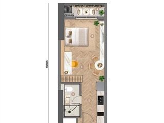 Còn hiếm có 1 căn studio 32m2 giá 1,51 tỷ hướng mát, tầng 16 cực hót sun glory residence
