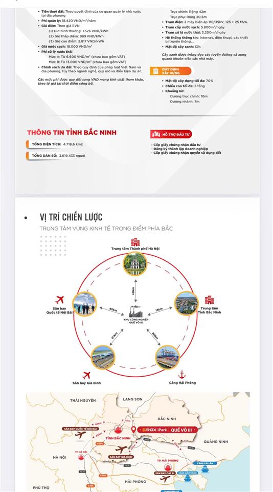 Đất khu công nghiệp quế võ 3  bắc ninh