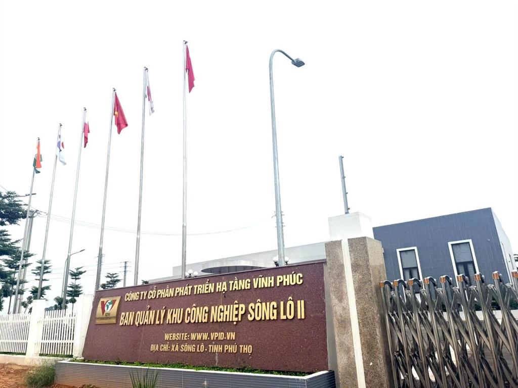 Bán đất khu công nghiệp sông lô 2  tỉnh vĩnh phúc