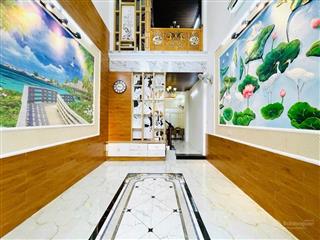 Nhà đẹp bán hxt đường quang trung 67m2, 1 trệt, lững, 3 lầu(p.12,quận gò vấp)p.thông tây hội mới.