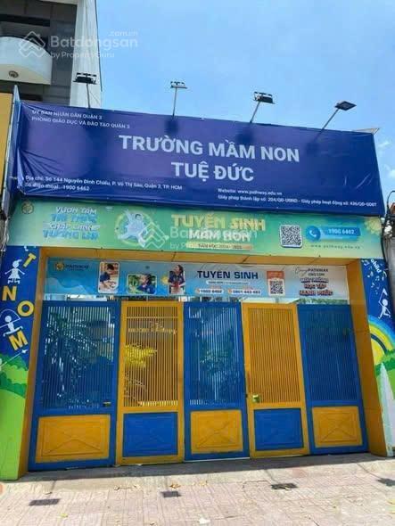 Bán lô mt nguyễn đình chiểu xd hầm 6t  dt 10,45x41m cn 464,2m2  nở hậu 13m  giá bán 280 tỷ tl