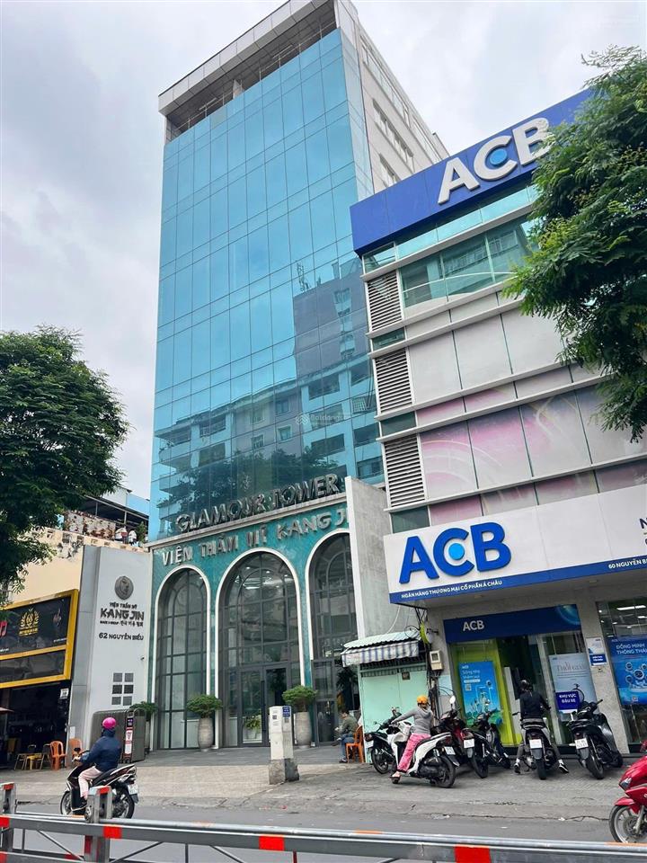 Bán tòa nhà nguyễn biểu 3000m2 sàn  thu nhập 7.2 tỷ/năm  dt 12x30 cn338m2 hầm 9 tầng giá 250 tỷ