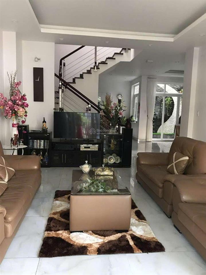 Bán villa khu an phú the vista 8,5x17 cn 122m2 nhà 3 tầng đường nhựa xe hơi 2 chiều giá 38 tỷ tl