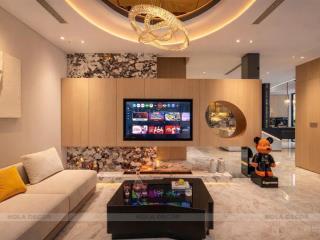 Bán biệt thự phú mỹ hưng q7  dt 11x18 cn 198m2  3 tầng  ngay cầu ánh sao cressent mall  82 tỷ