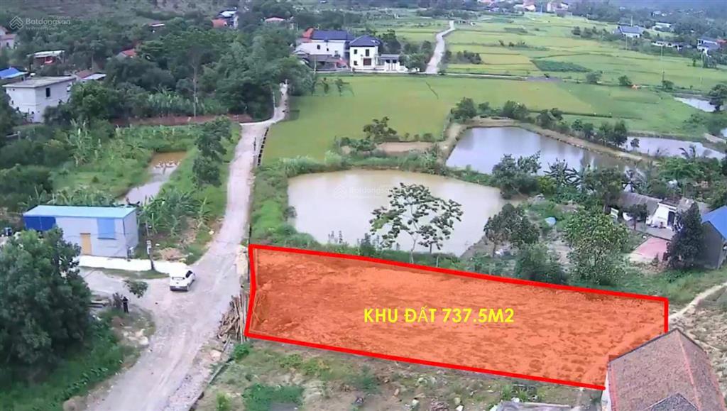 Bán đất hoa sơn, nam sơn, sóc sơn  737.5m2