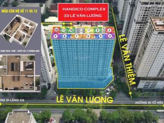 Bán gấp cc 2pn, 2wc, 70m2 giá 7,35 tỷ tại lê văn lương, nhân chính, thanh xuân, hà nội